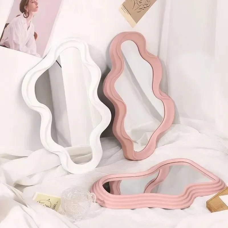 Abstract Cloud Shape Makeup Mirror - The House Of BLOC