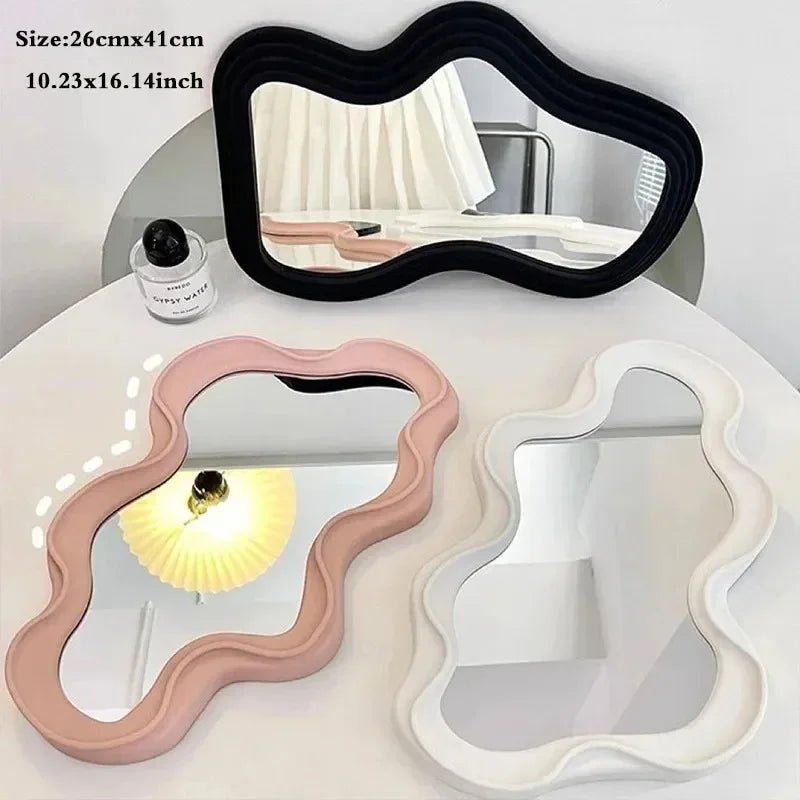 Abstract Cloud Shape Makeup Mirror - The House Of BLOC