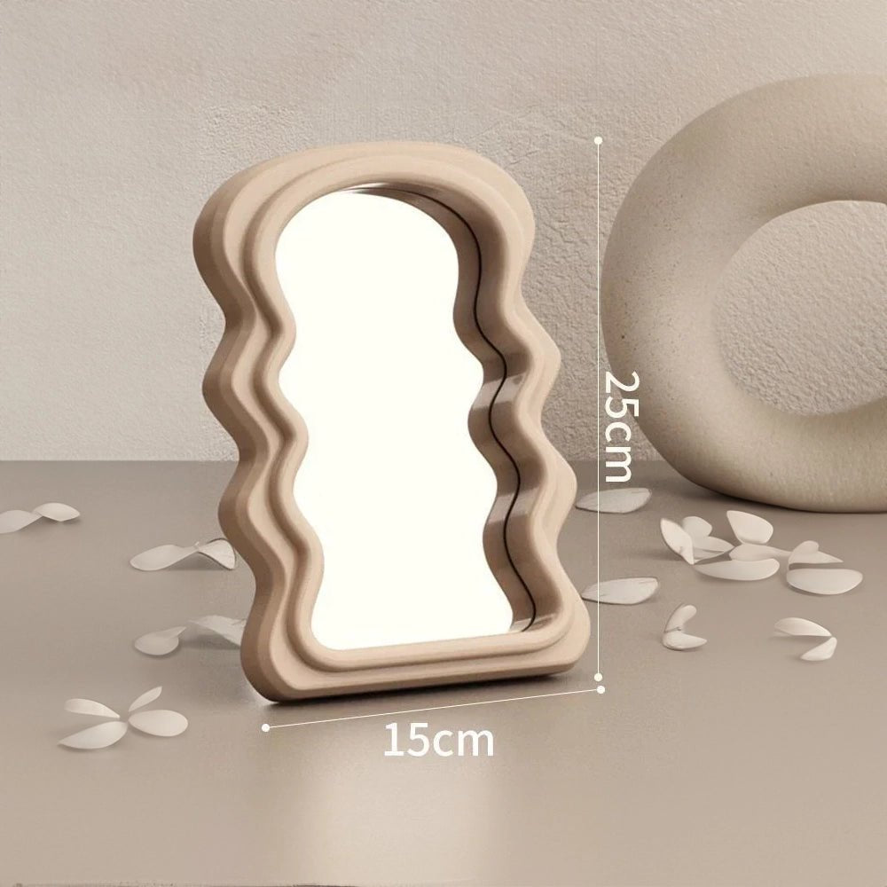 Abstract Cloud Shape Makeup Mirror - The House Of BLOC