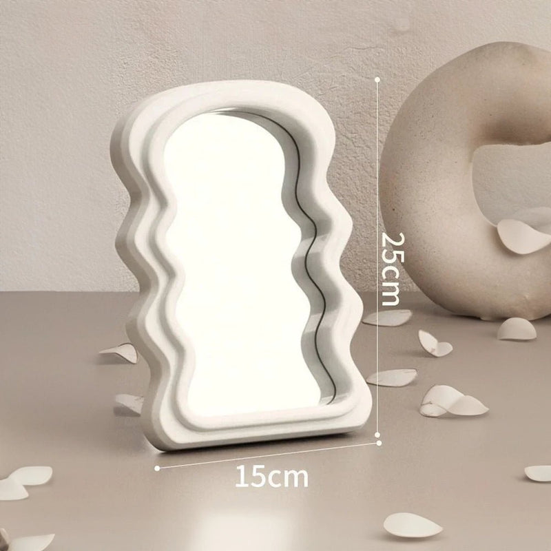 Abstract Cloud Shape Makeup Mirror - The House Of BLOC