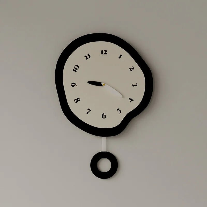 Abstract Design Living Room Wall Clock - The House Of BLOC