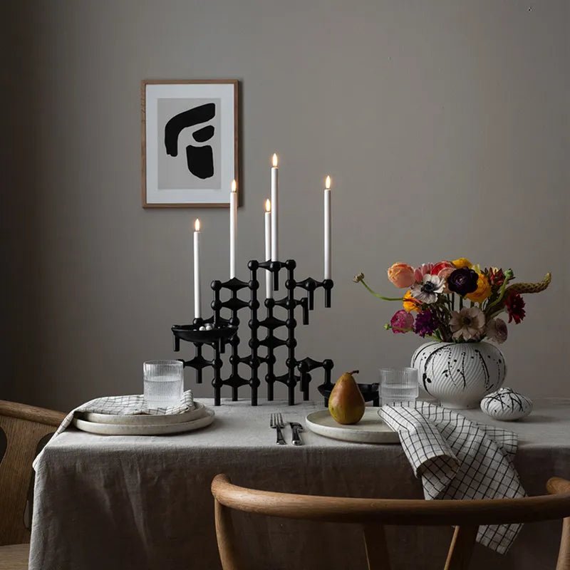 Abstract Style Molecular Structure Candle Holder - The House Of BLOC