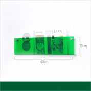 Acrylic Wall Mounted 'Floating' Magazine Holder - The House Of BLOC