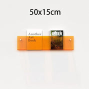 Acrylic Wall Mounted 'Floating' Magazine Holder - The House Of BLOC