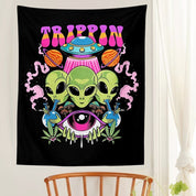 Alien Wall Hanging Tapestry - The House Of BLOC
