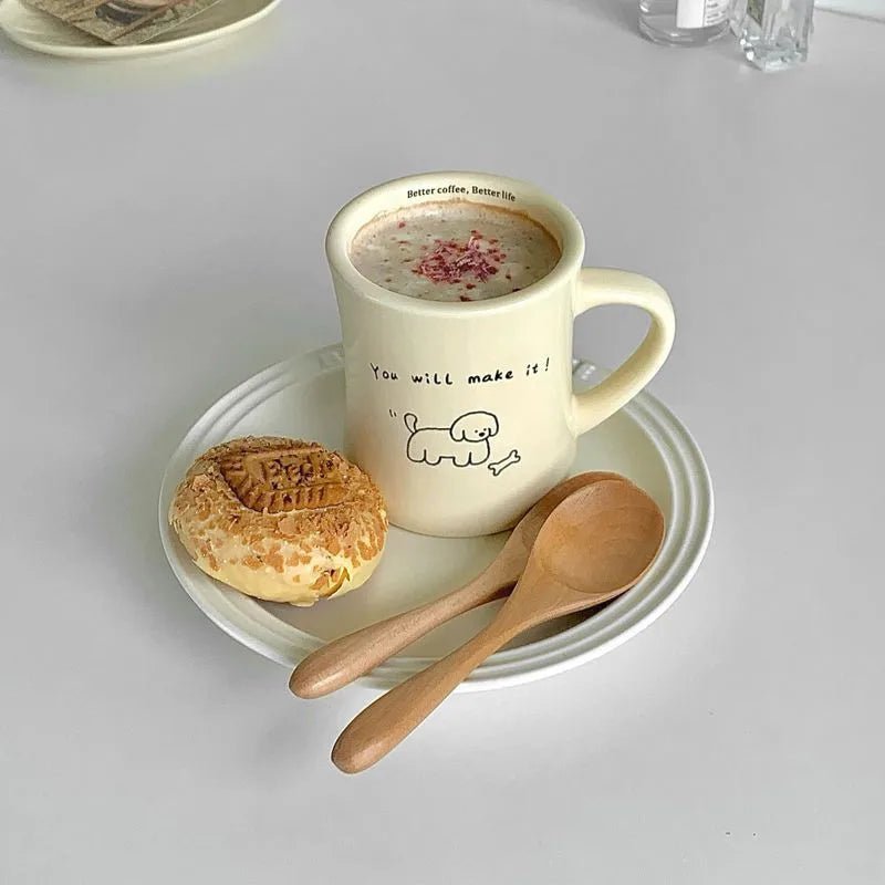 Animal Slogan Ceramic Coffee Mug - The House Of BLOC