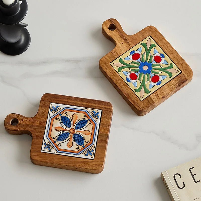 Anti-Scalding Pan Coaster Wooden Tile - The House Of BLOC