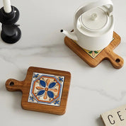 Anti-Scalding Pan Coaster Wooden Tile - The House Of BLOC