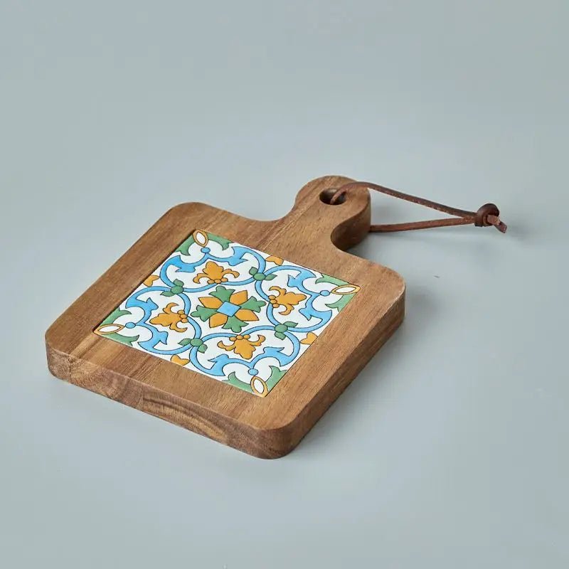 Anti-Scalding Pan Coaster Wooden Tile - The House Of BLOC