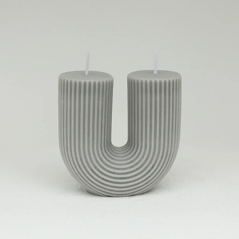 Aromatherapy Scented U-Shaped Candle - The House Of BLOC