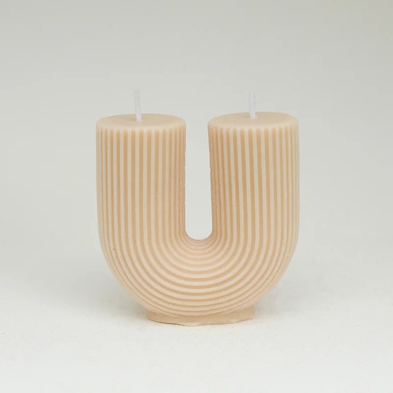 Aromatherapy Scented U-Shaped Candle - The House Of BLOC