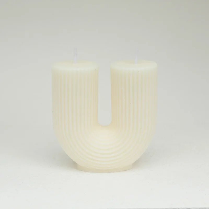 Aromatherapy Scented U-Shaped Candle - The House Of BLOC