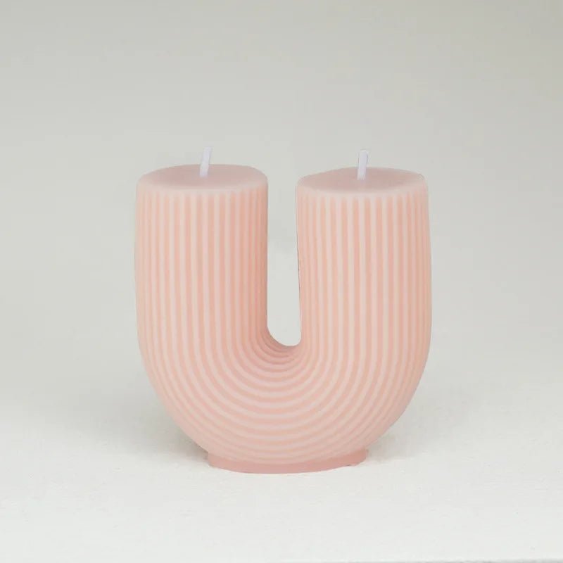 Aromatherapy Scented U-Shaped Candle - The House Of BLOC