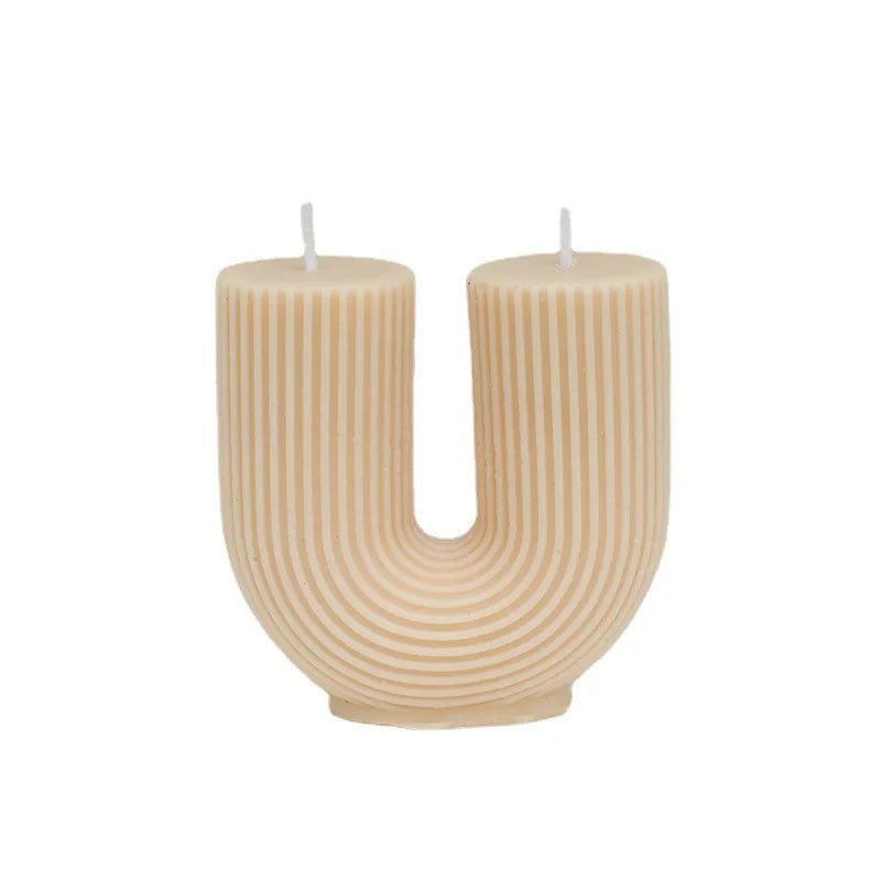 Aromatherapy Scented U-Shaped Candle - The House Of BLOC