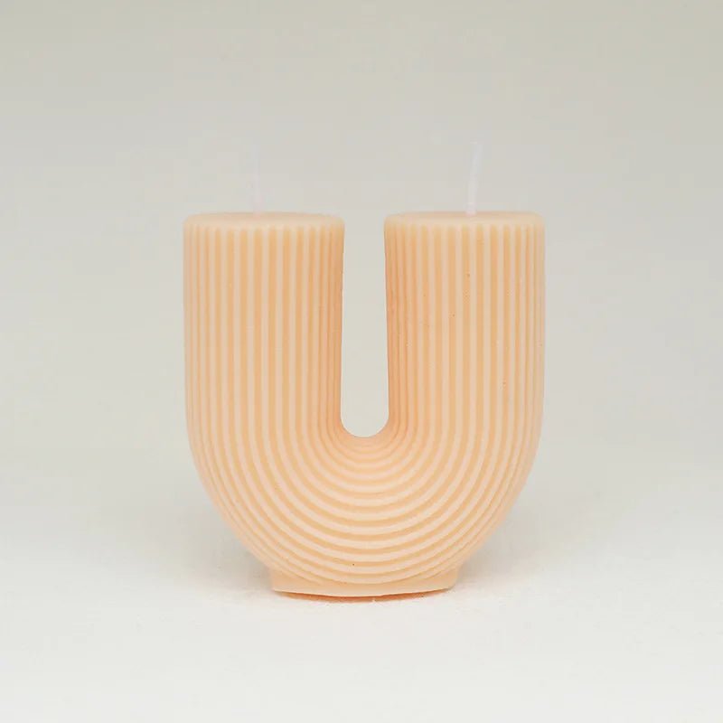 Aromatherapy Scented U-Shaped Candle - The House Of BLOC