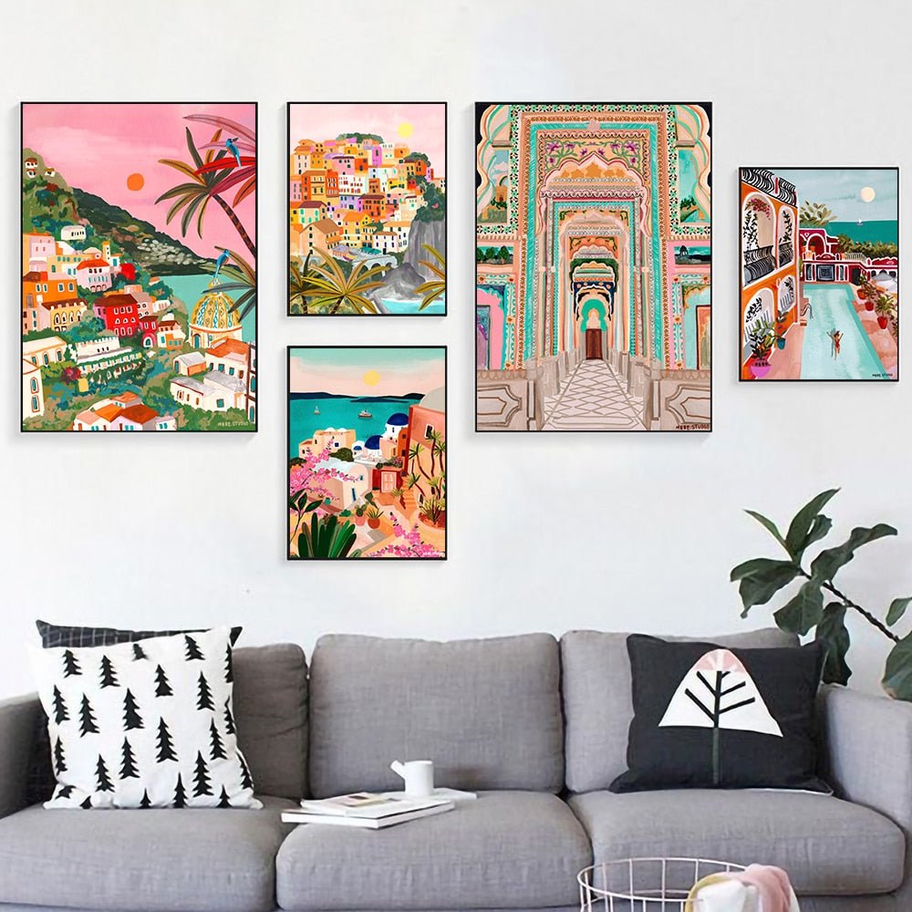 Boho Landscape Posters - The House Of BLOC