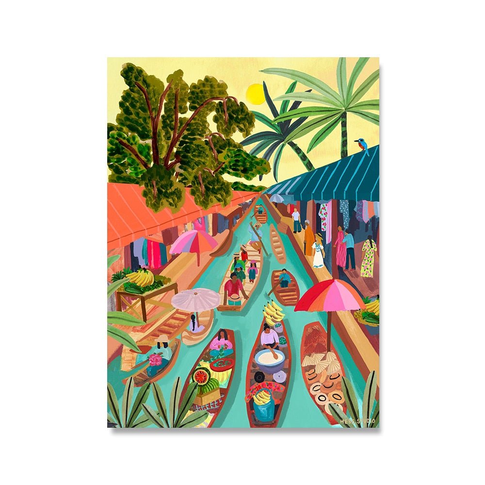 Boho Landscape Posters - The House Of BLOC