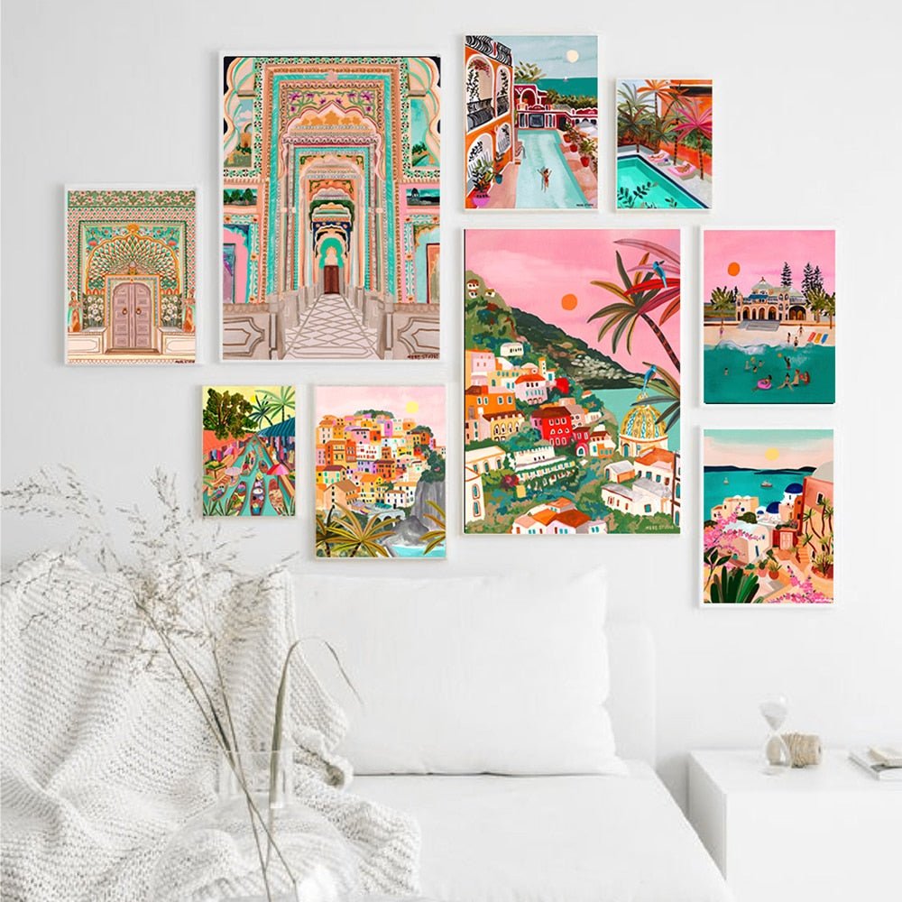 Boho Landscape Posters - The House Of BLOC