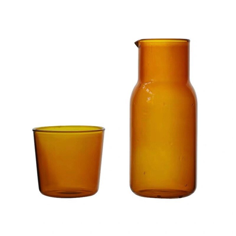 Borosilicate Glass Coloured Cup Set - The House Of BLOC