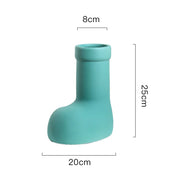 Bright Ceramic Wellington Boot Vase - The House Of BLOC