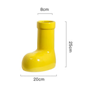 Bright Ceramic Wellington Boot Vase - The House Of BLOC