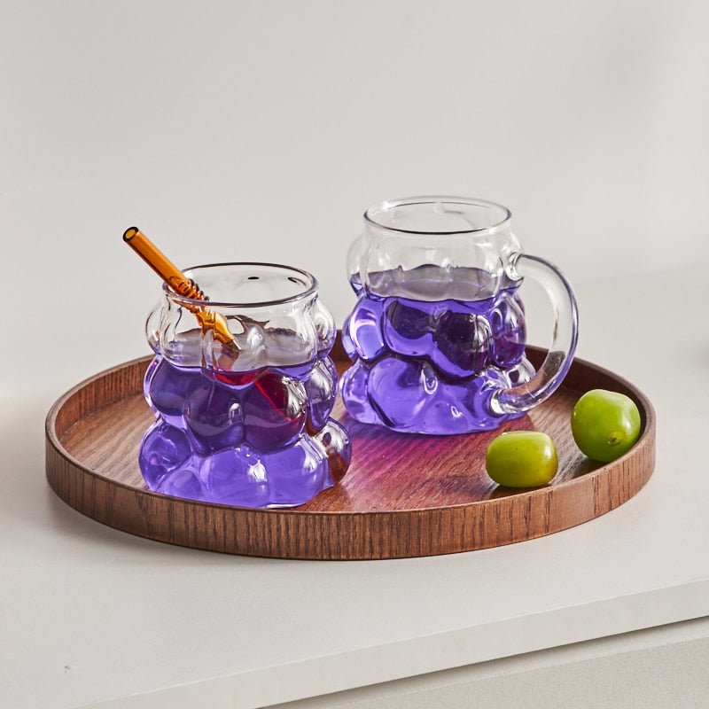 Bubble Heat Resistant Glass Coffee Mug - The House Of BLOC