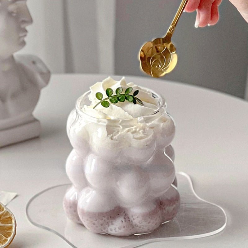Bubble Heat Resistant Glass Coffee Mug - The House Of BLOC