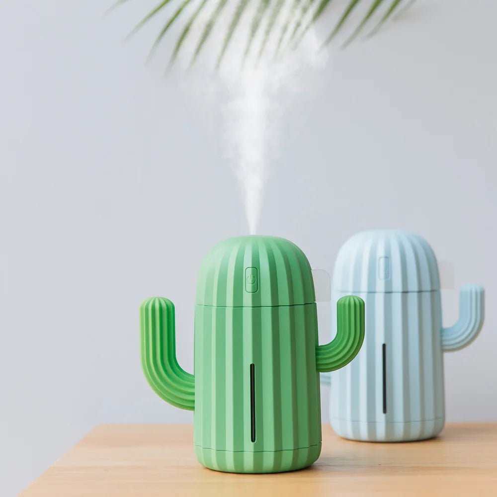'Cactus' Shaped Rechargeable Aromatherapy Humidifier - The House Of BLOC