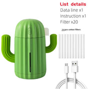 'Cactus' Shaped Rechargeable Aromatherapy Humidifier - The House Of BLOC