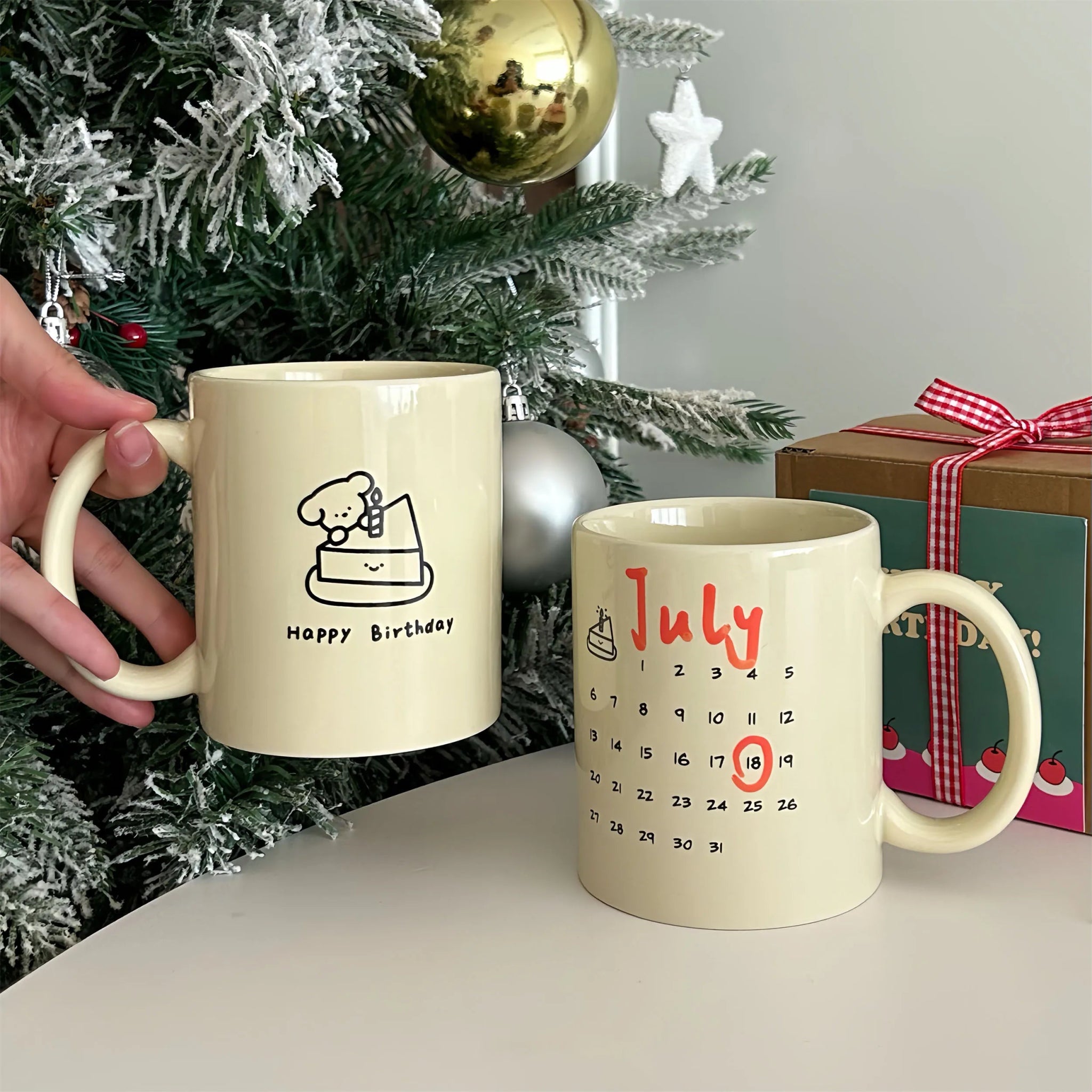 Calendar Ceramic Coffee Cup - The House Of BLOC