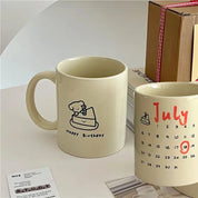 Calendar Ceramic Coffee Cup - The House Of BLOC