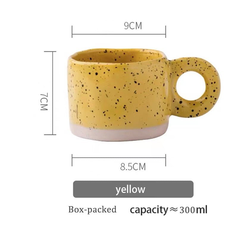 Candy Colour Ceramic Coffee Cup - The House Of BLOC