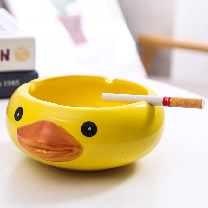 Cartoon Animal Ceramic Ashtray - The House Of BLOC