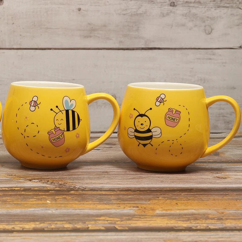 Cartoon Bee Ceramic Coffee Mug - The House Of BLOC