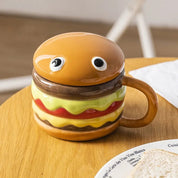 Cartoon Ceramic Hamburger Coffee Mug - The House Of BLOC