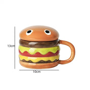 Cartoon Ceramic Hamburger Coffee Mug - The House Of BLOC
