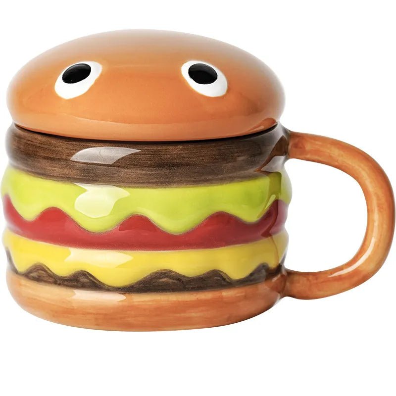 Cartoon Ceramic Hamburger Coffee Mug - The House Of BLOC