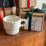 Cartoon Dog Ceramic Coffee Cup - The House Of BLOC