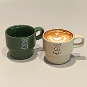Cartoon Dog Ceramic Coffee Cup - The House Of BLOC