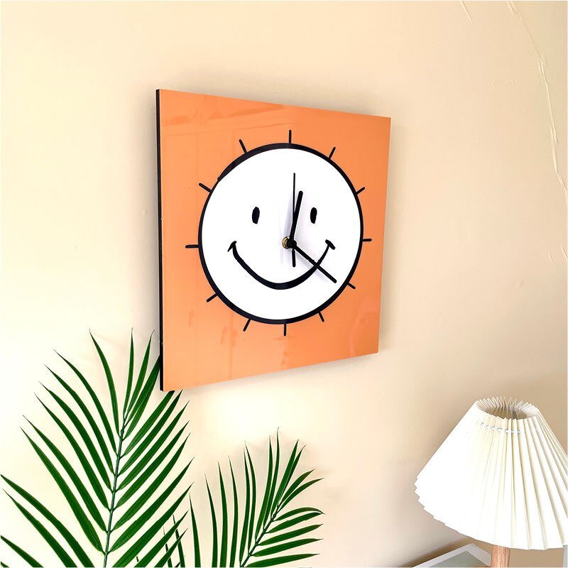 Cartoon Face Digital Wall Clock - The House Of BLOC