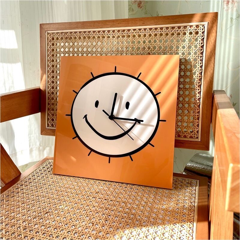 Cartoon Face Digital Wall Clock - The House Of BLOC