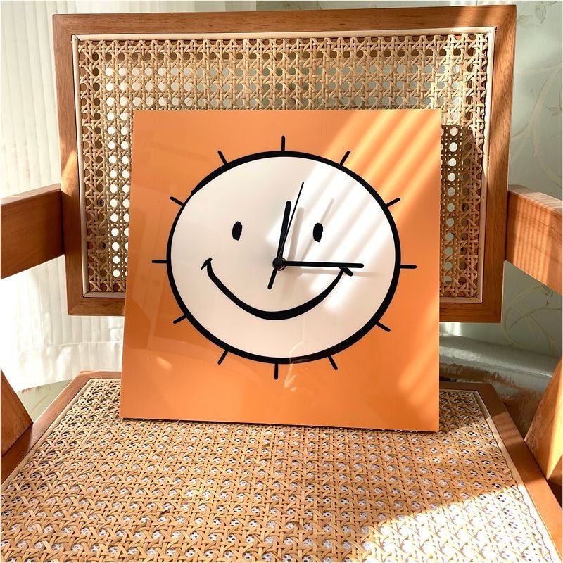 Cartoon Face Digital Wall Clock - The House Of BLOC