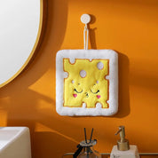 Cartoon Fleece Food Shaped Hand Towel - The House Of BLOC