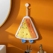 Cartoon Fleece Food Shaped Hand Towel - The House Of BLOC