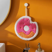 Cartoon Fleece Food Shaped Hand Towel - The House Of BLOC