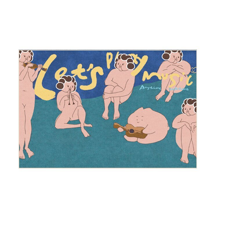 Cartoon People Luxurious Rug - The House Of BLOC