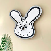Cartoon Rabbit Ears Wall Clock - The House Of BLOC