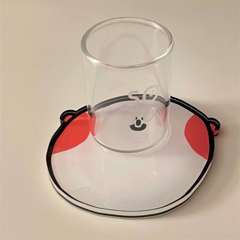 Cartoon Style Non-Slip Heat Resistant Coaster - The House Of BLOC