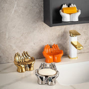 Ceramic Cartoon Palm Soap Holder - The House Of BLOC