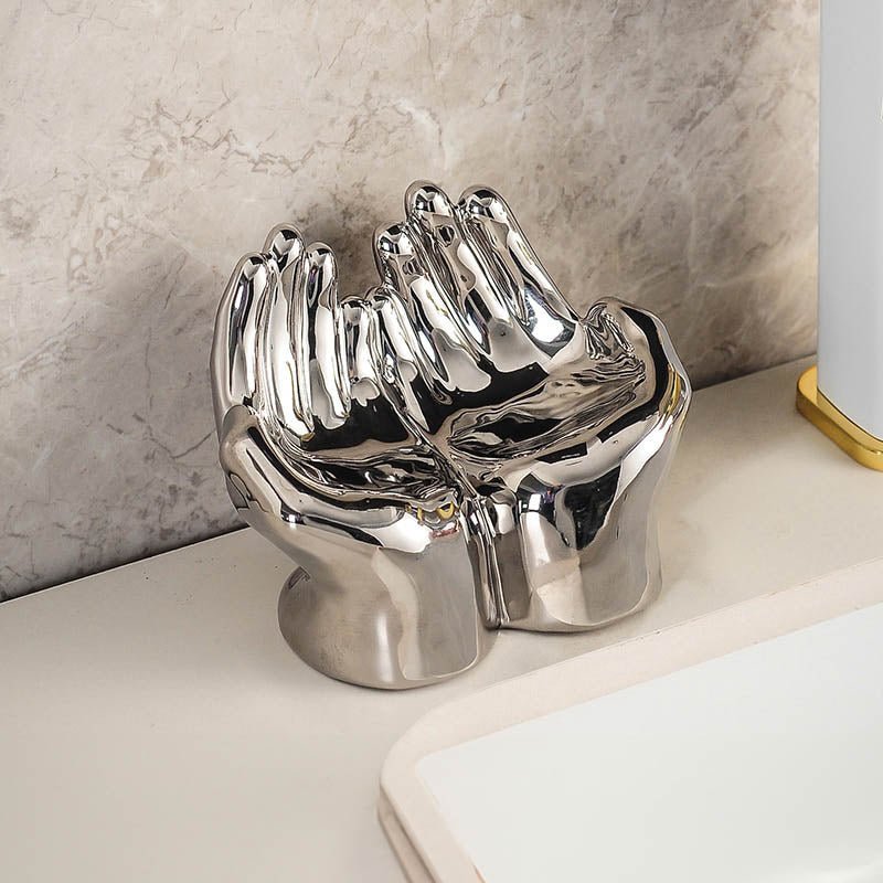 Ceramic Cartoon Palm Soap Holder - The House Of BLOC